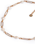 Collana a catena con perle in acrilico - Mya Accessories