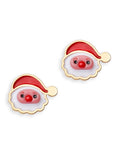 Orecchini in acrilico a forma di babbo natale - Mya Accessories