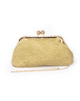 Borsa pochette teddy verde salvia - Mya Accessories