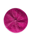 Basco in lana con finitura brillante fucsia - Mya Accessories