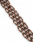 Chocker a rete di micro cristalli bronzo - Mya Accessories
