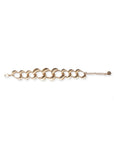 Bracciale in metallo con catena ovale - Mya Accessories