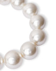 Collana girocollo con perle in vetro maxi 25 mm - Mya Accessories