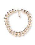 Collana girocollo a catena ovale in metallo - Mya Accessories