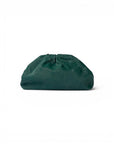 Clutch morbida effetto suede verde scuro - Mya Accessories