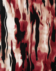 Sciarpa in lana con sfumatura tono rosso