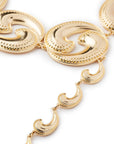 Collana girocollo in metallo virgole - Mya Accessories