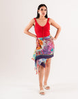 Pareo in cotone indiano con stampa marina - Mya Accessories