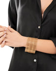Bracciale a fascia con catena rigida - Mya Accessories