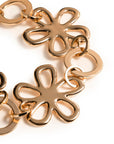 Bracciale a catena con fiori in metallo - Mya Accessories