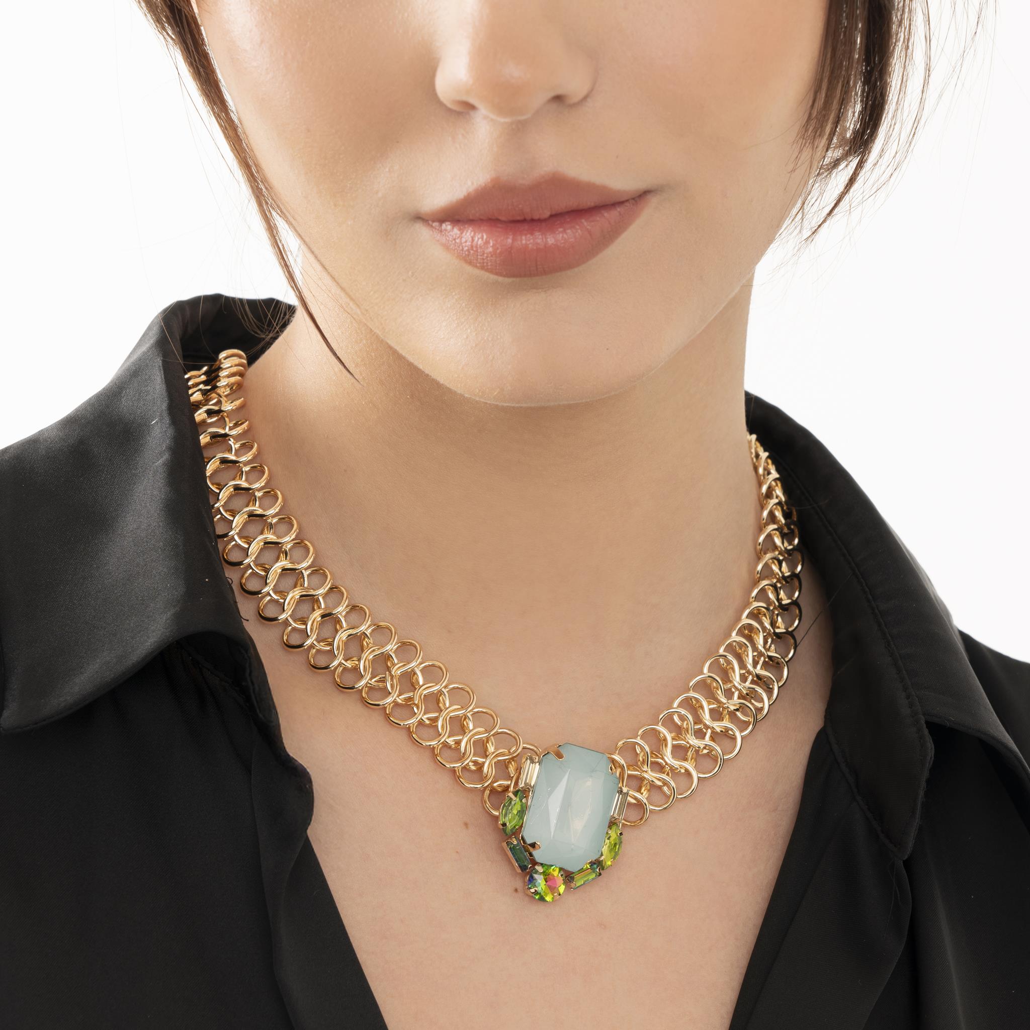 Set 12 Collane Girocollo Tatuaggio Elasticizzate - Colorate E Vintage, Per Ragazze E Donne, Regalo Perfetto - Foto 2