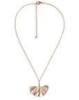 Collana con catenina in metallo e pendente a fiore - Mya Accessories