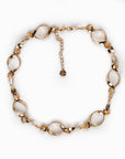 Collana girocollo a catena lucida in metallo - Mya Accessories