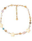 Collana girocollo con fiorellini in metallo - Mya Accessories