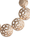 Collana girocollo con sfere traforate in metallo - Mya Accessories