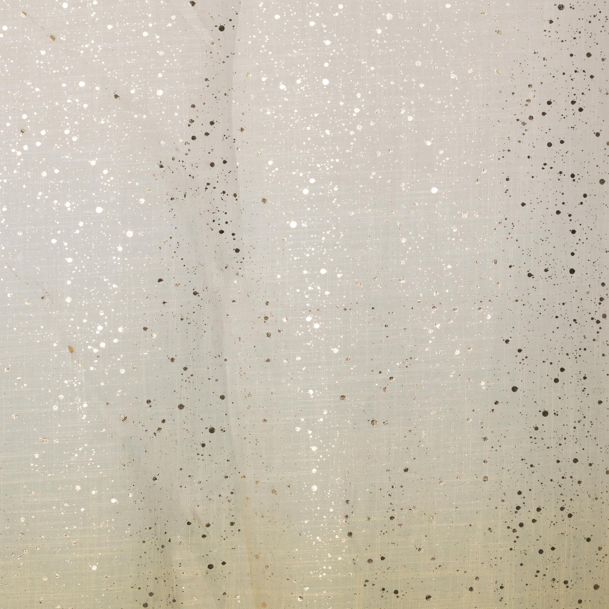 Sciarpa simil cotone con sfumatura multicolore con inserti in oro - Mya Accessories