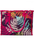 Borsa mare in cotone con stampa a foglie multicolore - Mya Accessories