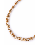Collana girocollo in maglia in metallo colore oro lucido - Mya Accessories