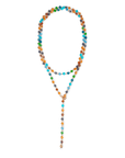 Collana lunga con sfere in vetro multicolore - Mya Accessories