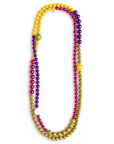 Collana lunga con sfere multicolore in acrilico - Mya Accessories