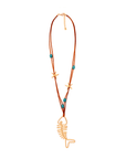 Collana con laccio e pendente a lisca di pesce - Mya Accessories