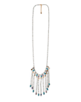 Collana con microcristalli azzurri - Mya Accessories