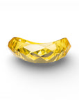 Bracciale bangle con design sfaccettato trasparente giallo - Mya Accessories