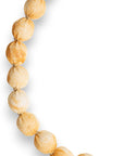 Collana girocollo con caramelle in cotone tono beige - Mya Accessories