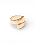 Anello in metallo lucido a fascia - Mya Accessories