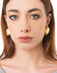 Orecchini quadrati in metallo - Mya Accessories