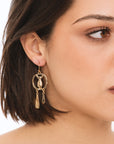 Orecchini pendenti in metallo con pesciolino - Mya Accessories