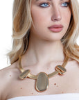 Collana girocollo omega rigido - Mya Accessories