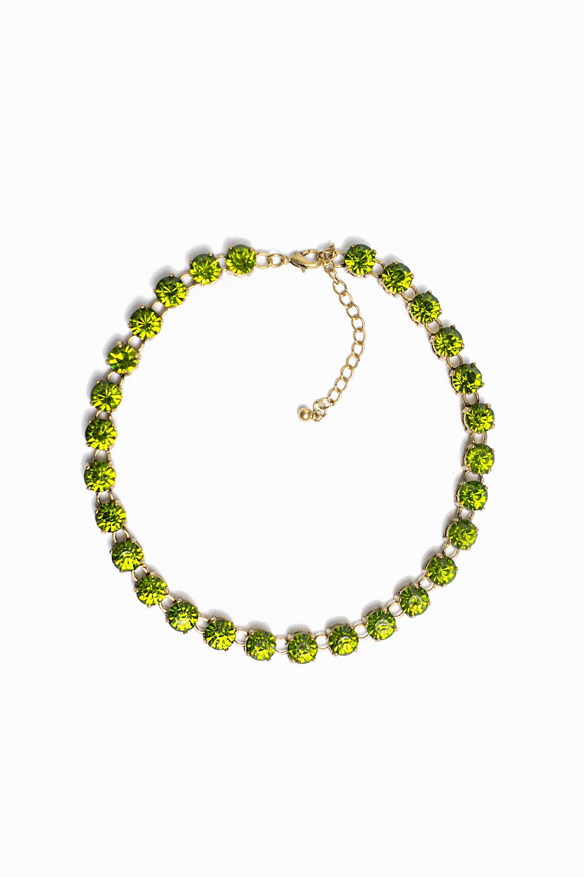 Girocollo con cristalli verdi - Mya Accessories