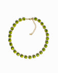 Girocollo con cristalli verdi - Mya Accessories
