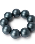 Bracciale elastico con balls di colore blu - Mya Accessories