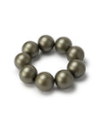 Bracciale elastico con balls di colore verde - Mya Accessories