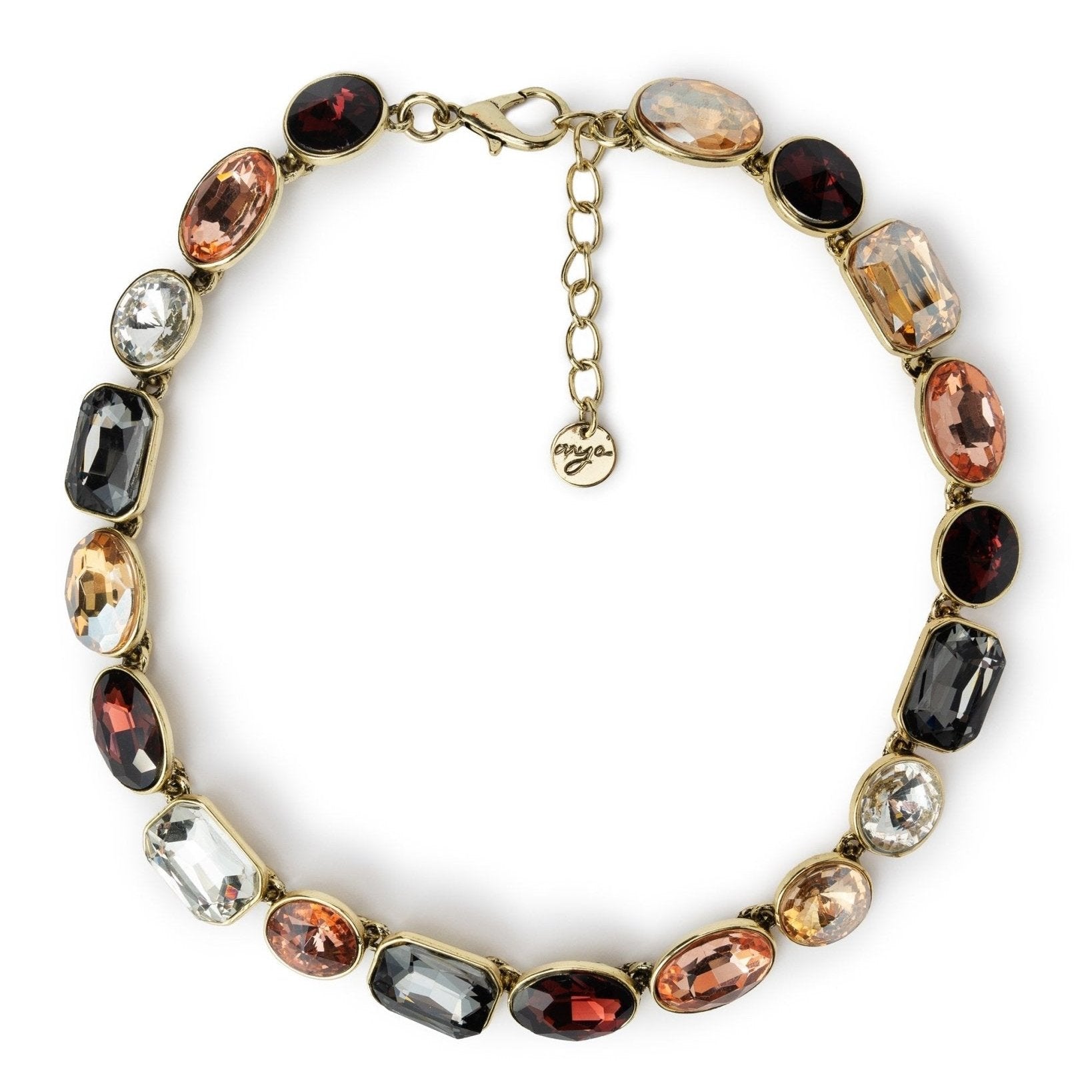 collana-girocollo-vetro-multicolore-Mya Accessories