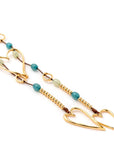 collana-laccio-pendente-cuore-metallo-oro-pietre-acrilico-azzurre-2-Mya Accessories