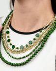 collana-multifilo-acrilico-verde-3- Mya Accessories