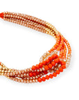 collana-multifilo-intrecciata-arancio-2-Mya Accessories