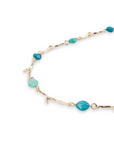 Collana ramo di corallo verde/blu - Mya Accessories