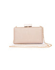 Borsa clutch brillantinata oro - Mya Accessories