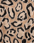 Sciarpa misto cotone beige con stampa animalier - Mya Accessories