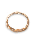 Bracciale rigido a manetta in metallo con design a maglia - Mya Accessories