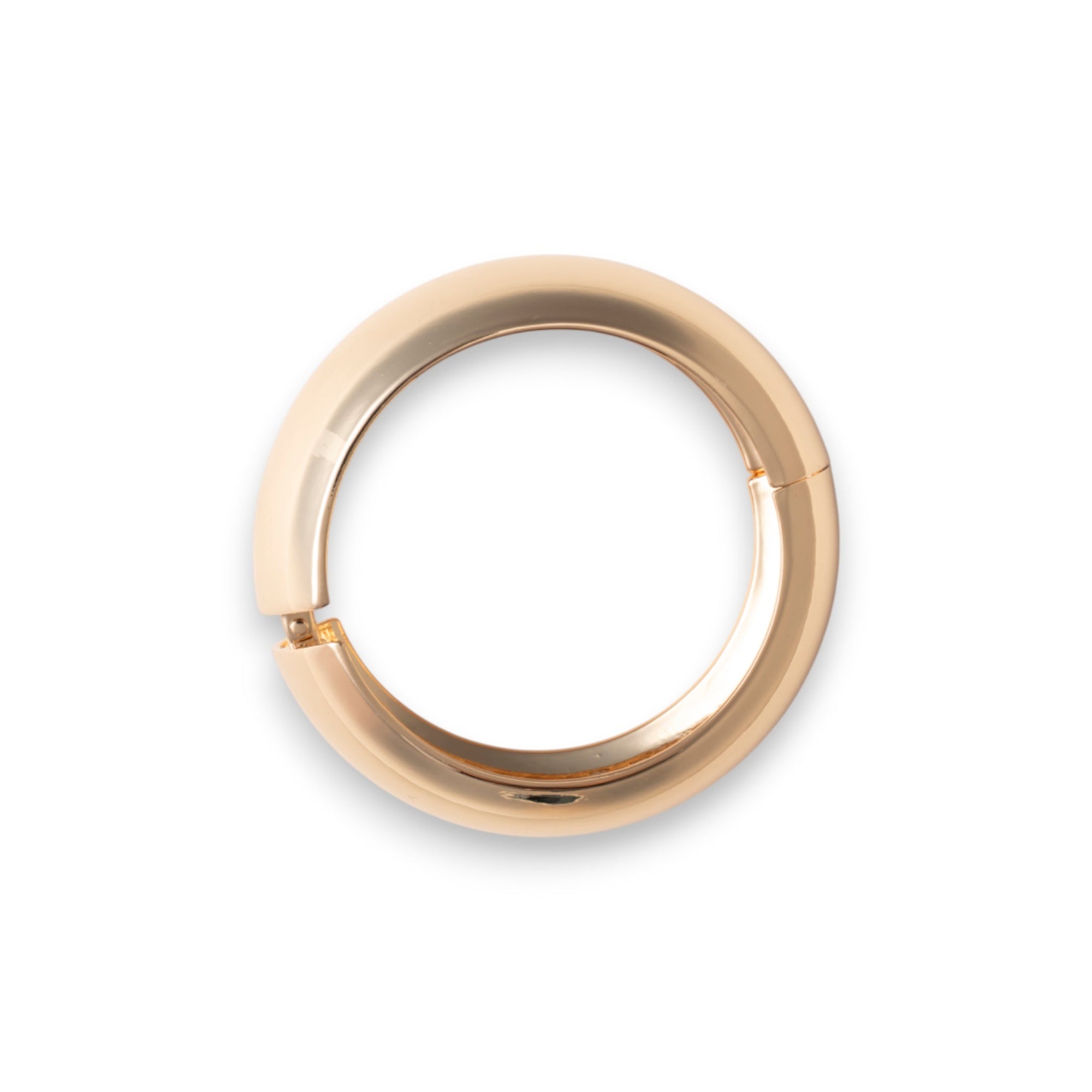 Bracciale rigido a manetta in metallo bombato - Mya Accessories