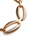 Collana girocollo a maglie ovali in metallo - Mya Accessories