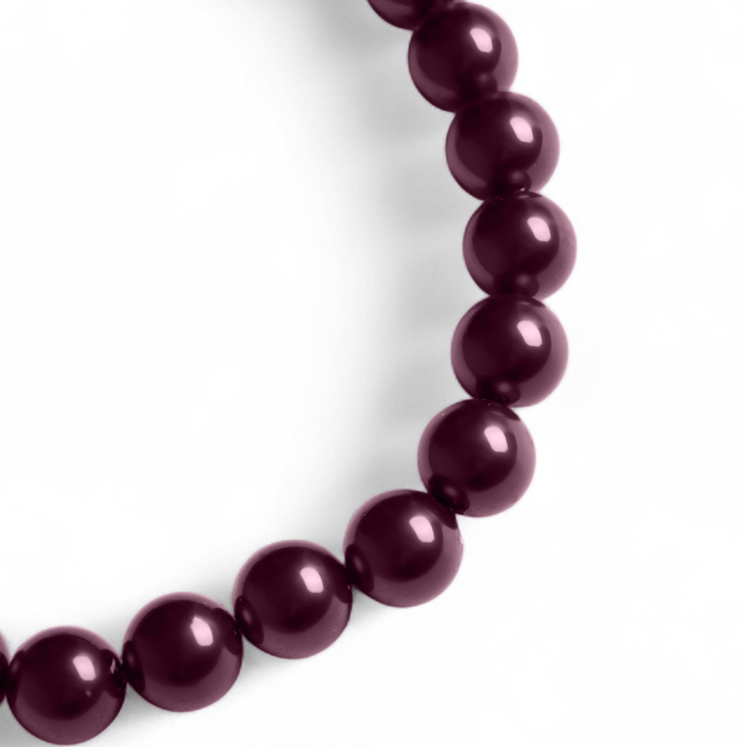 Collana girocollo con sfere tono viola - Mya Accessories