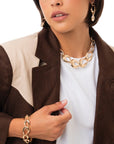 Collana girocollo a maglia circolare - Mya Accessories