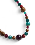 Collana lunga con sfere in acrilico multicolore - Mya Accessories