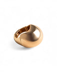 Anello elastico bombato in metallo - Mya Accessories